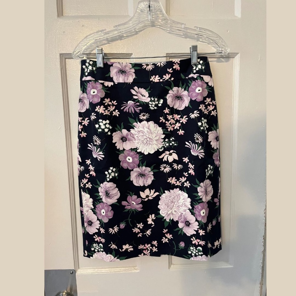 Floral Pencil Skirt